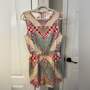 Mara Hoffman - adorable multi colored romper - neverworn.